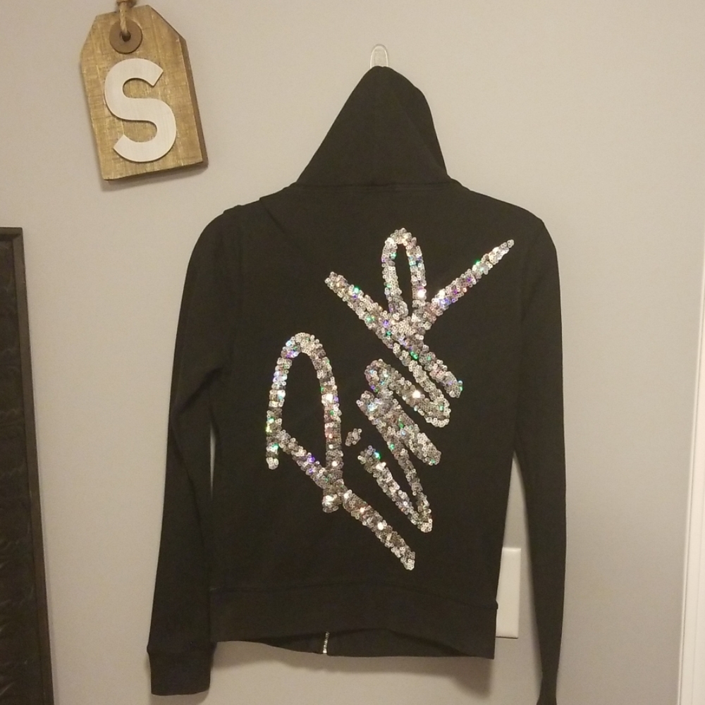 PINK Zip up Sweatshirt